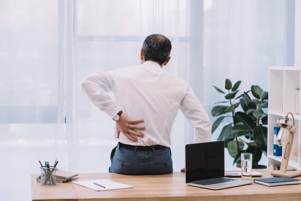Back pain at work