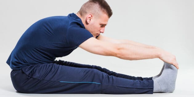 man doing Achilles Tendonitis Exercises
