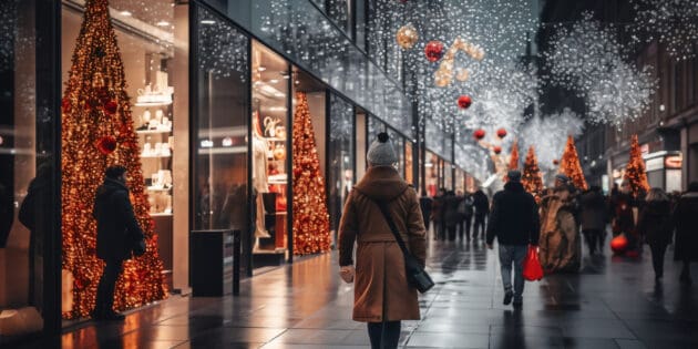 back pain shoulder pain while Christmas shopping