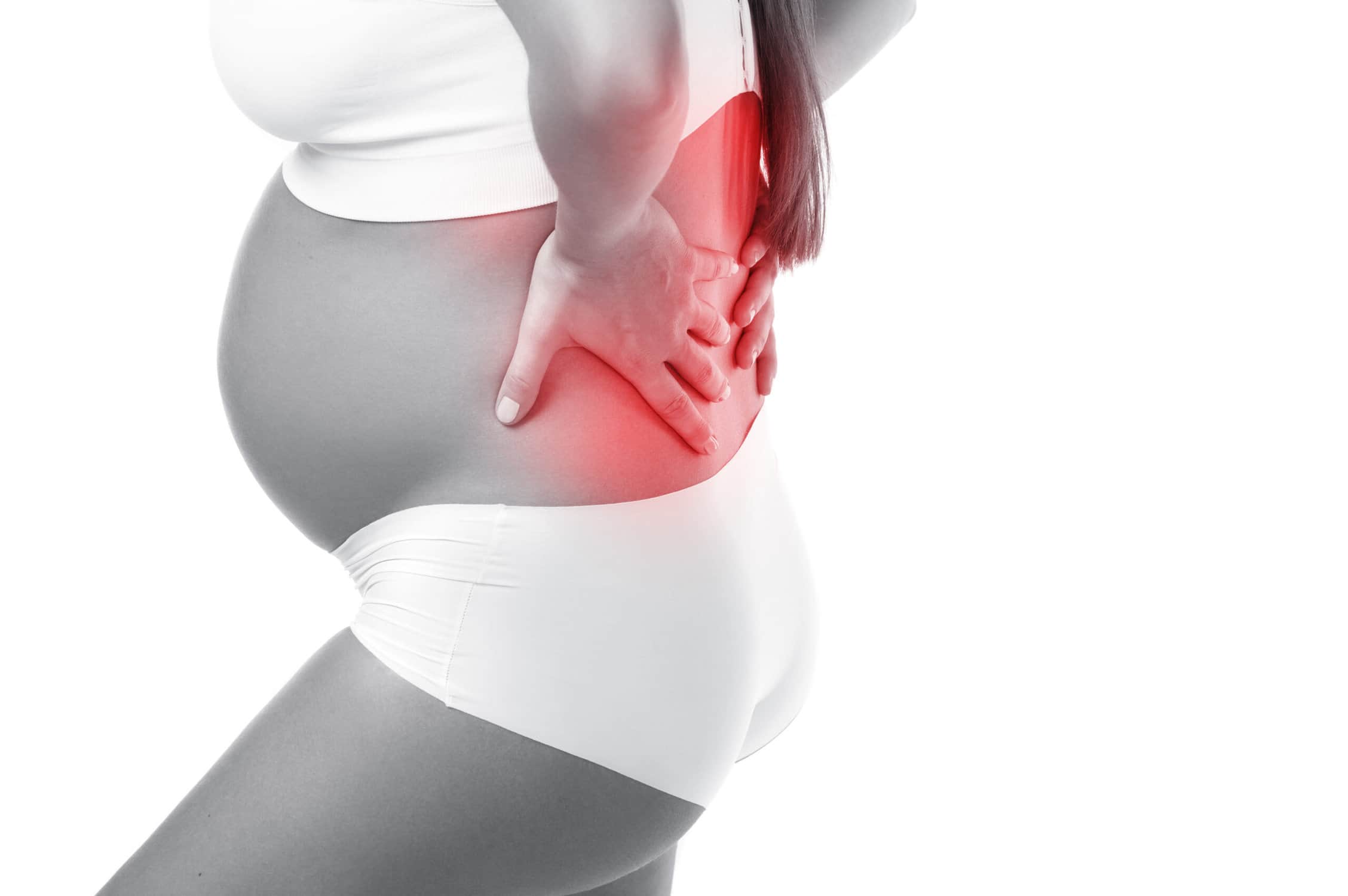 woman with sciatic nerve pain during pregnancy