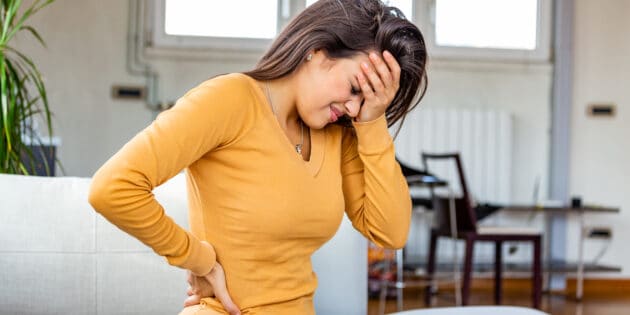 women suffering with chronic pain management